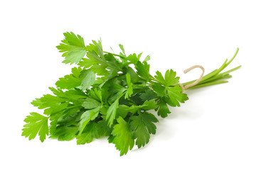 Parsley for improving body odor 