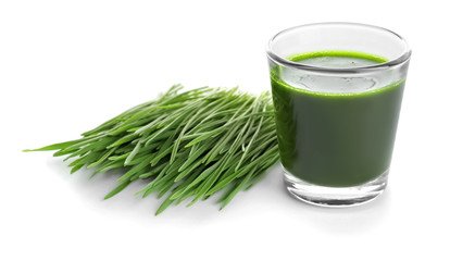 Wheatgrass for improving body odor 