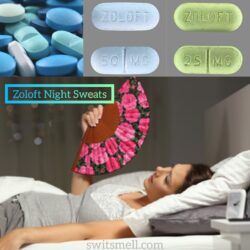 Zoloft night sweats