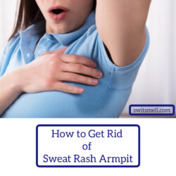 sweat armpit rash
